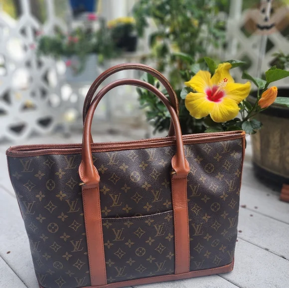 Louis Vuitton Vintage Monogram Sac PM Weekender Tote Bag- Rare! - Picture 4 of 16